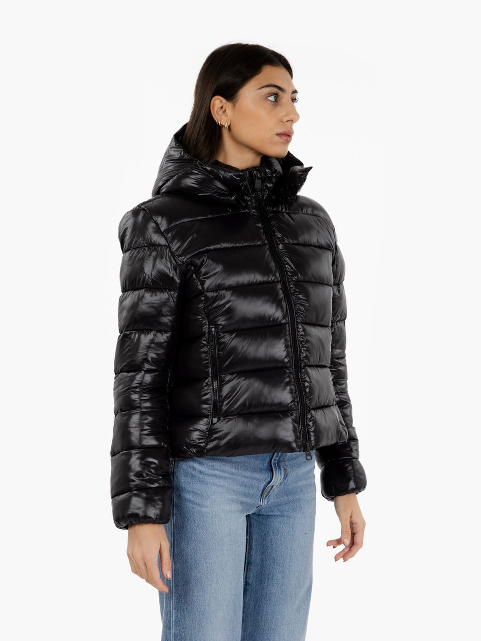 Hooded jacket Cosmary black