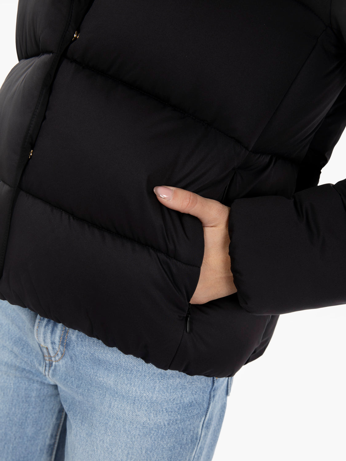 Hooded jacket Maris black