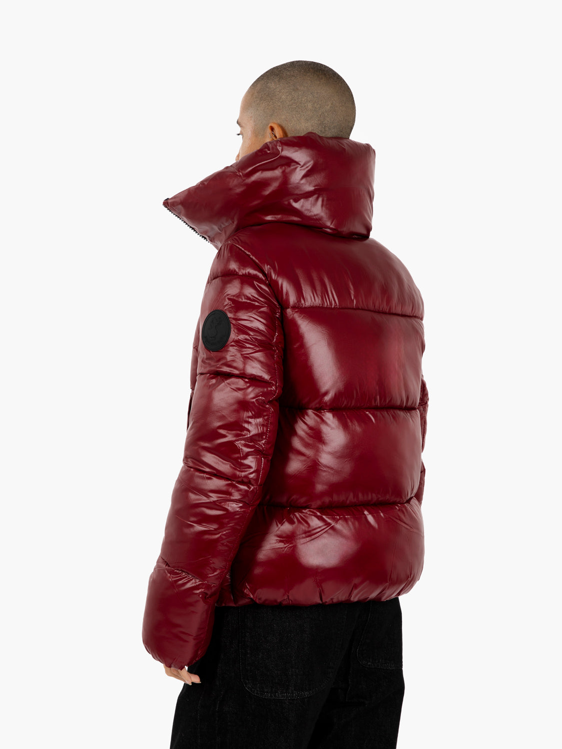 Jacket Isla wine red