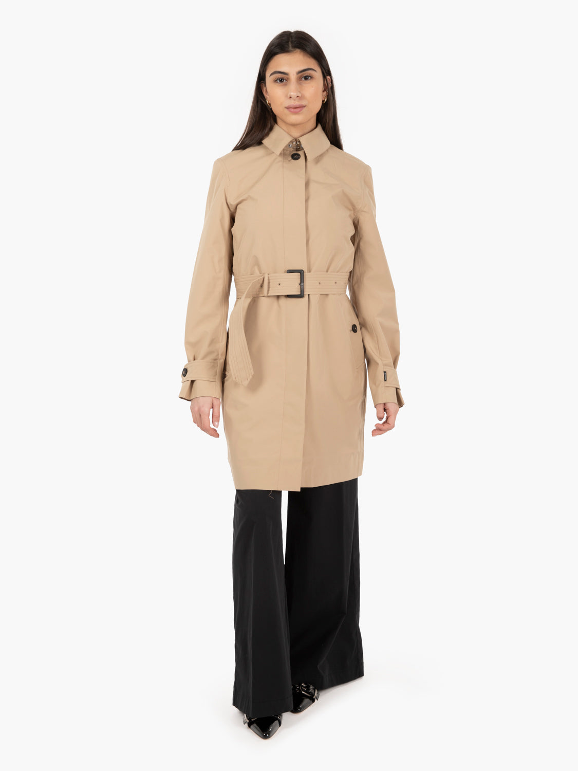 Jackie coat Stardust beige