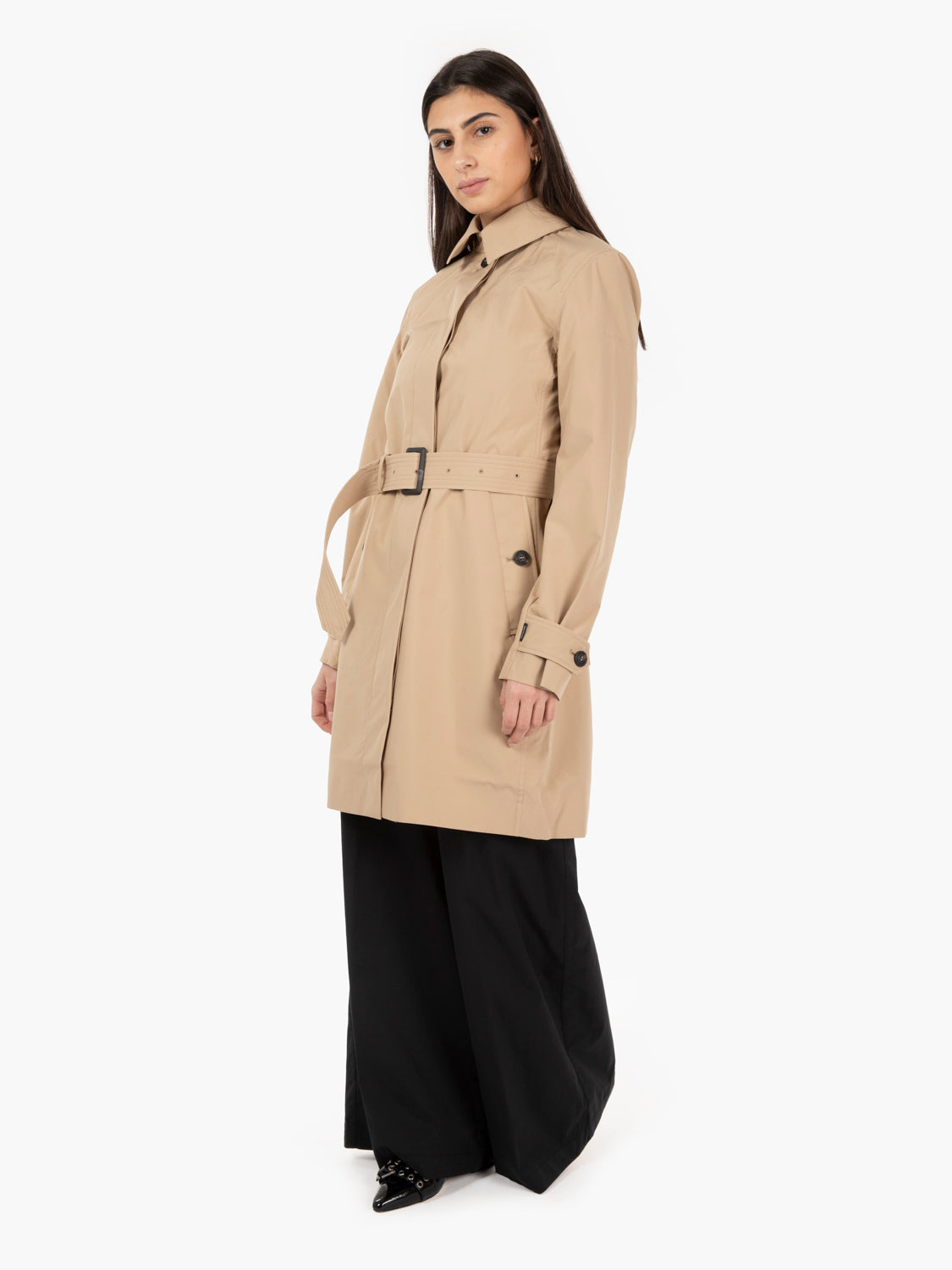 Jackie coat Stardust beige