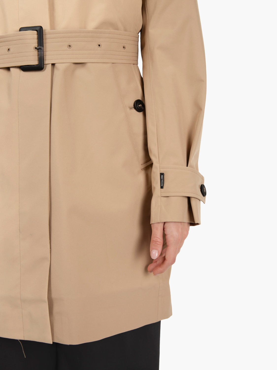 Jackie coat Stardust beige