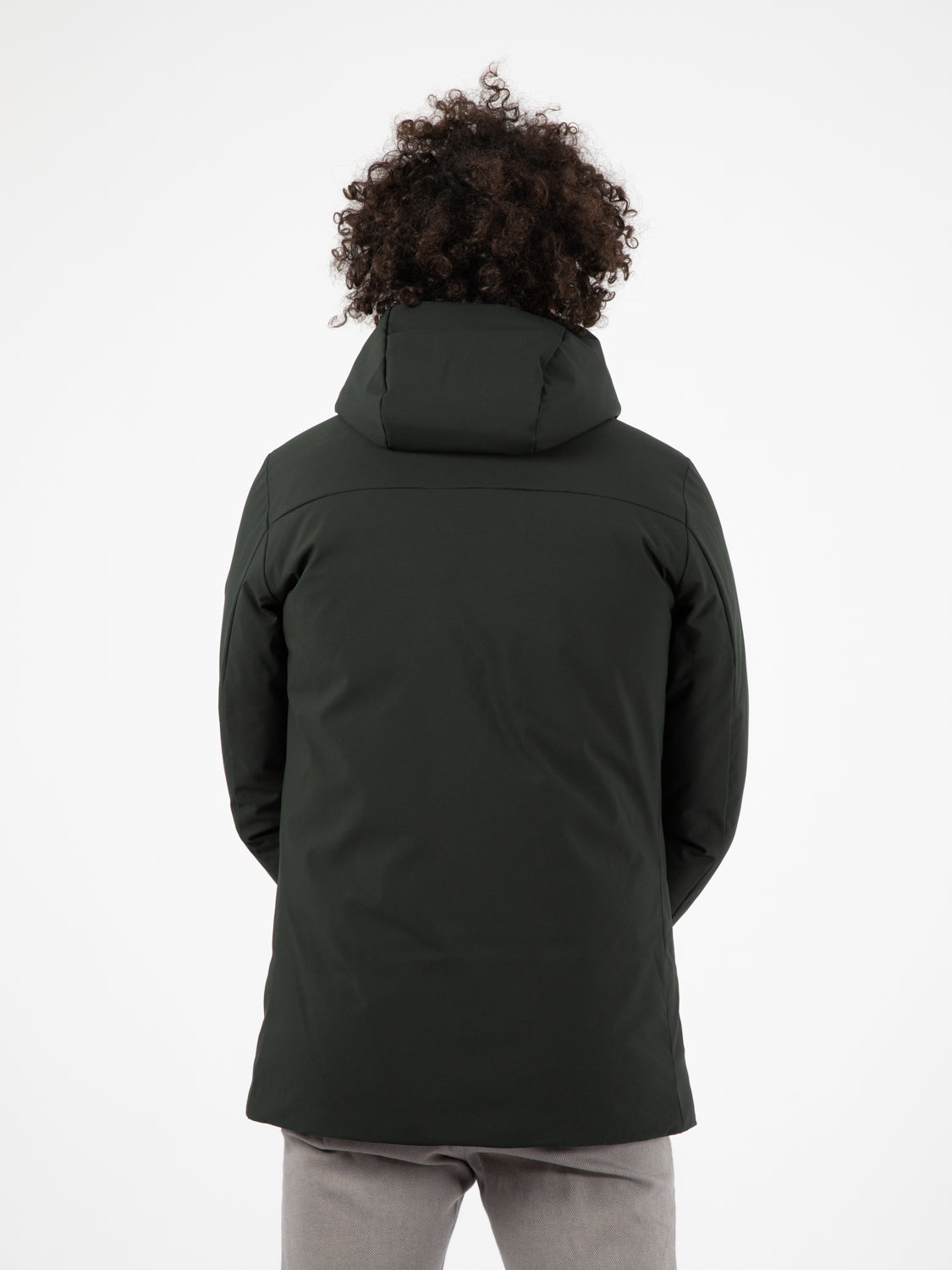Parka Smeg17 Ronan green / black