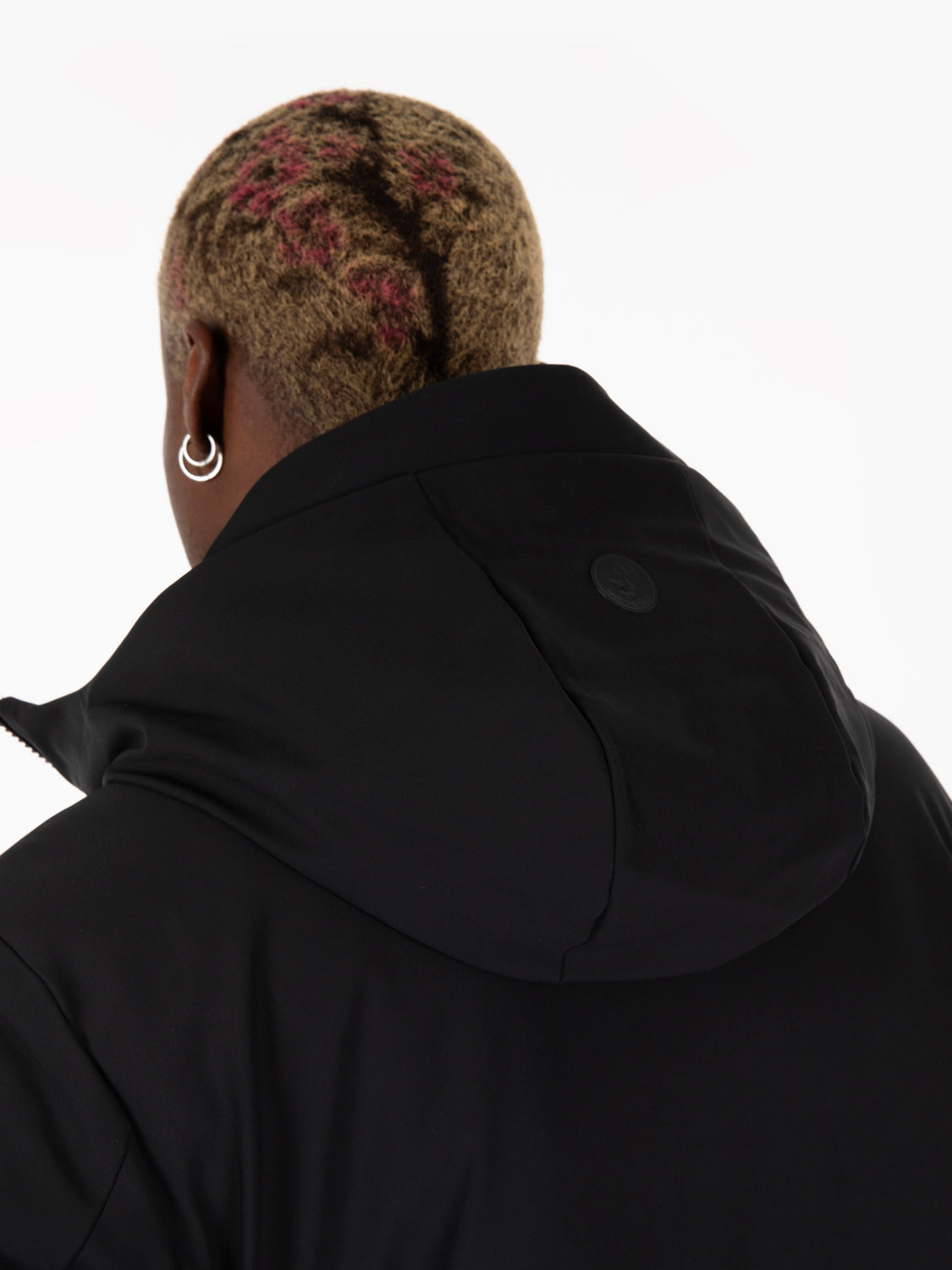 Sabal hooded jacket black