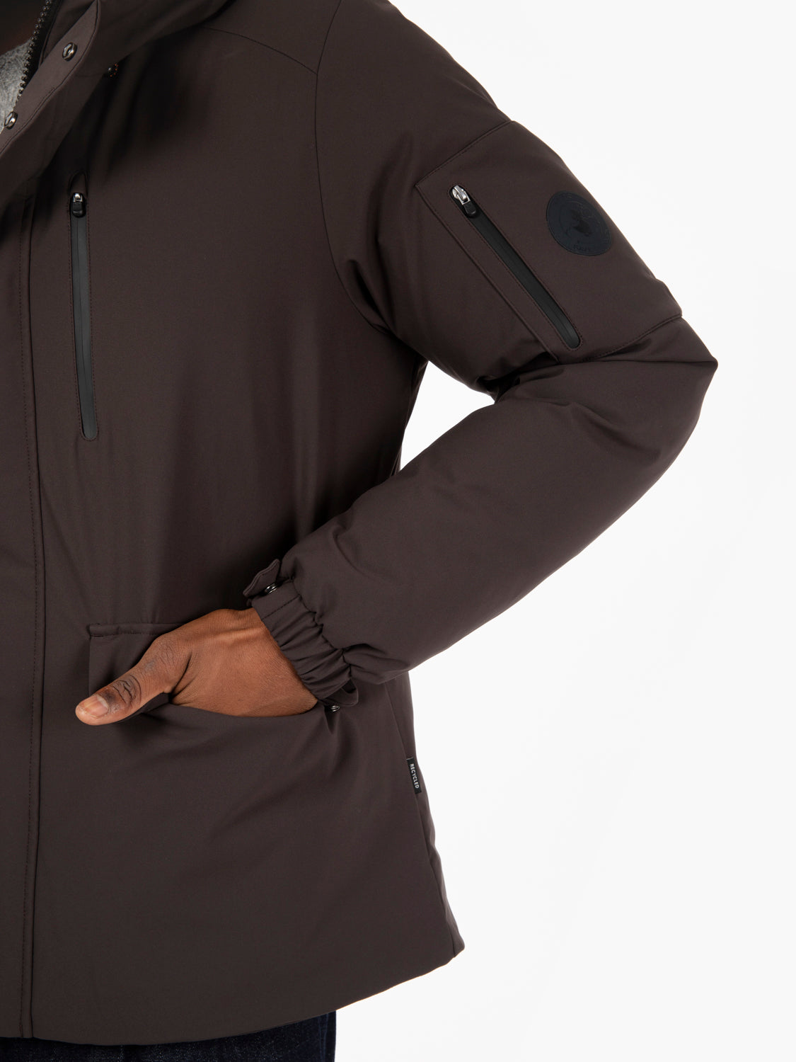 Smeg19 Hiram jacket brown black