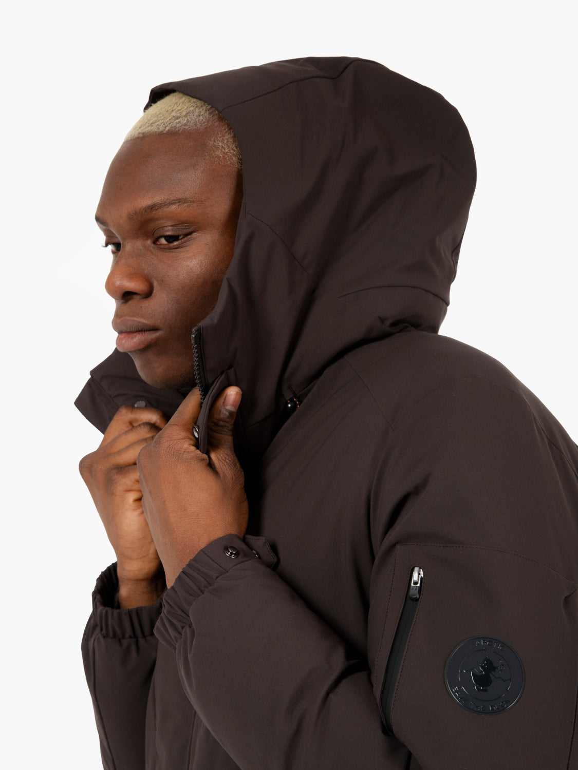 Smeg19 Hiram jacket brown black