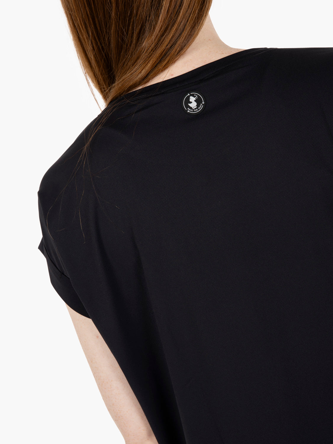 W Victoria lomellina black t-shirt