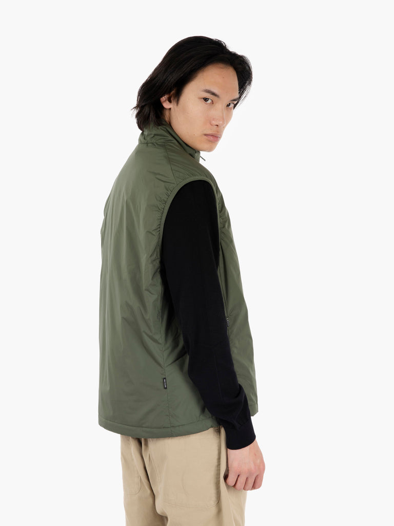 SAVE THE DUCK - Turner hooded vest thyme green