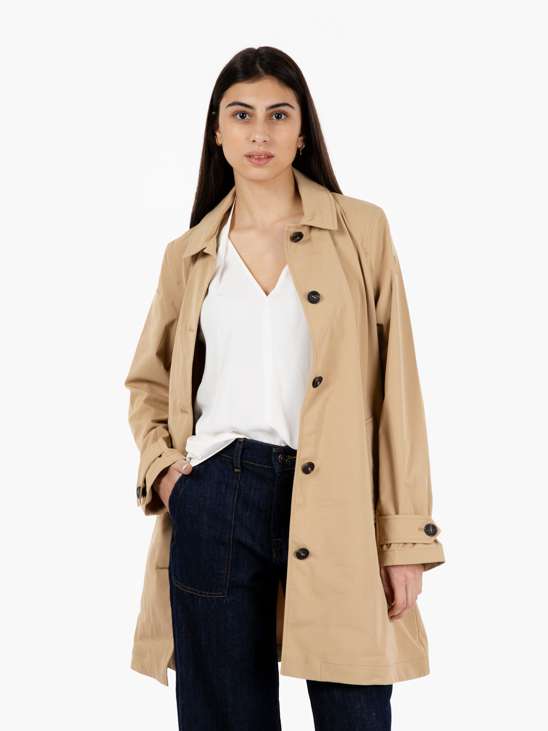 Verve coat stardust beige