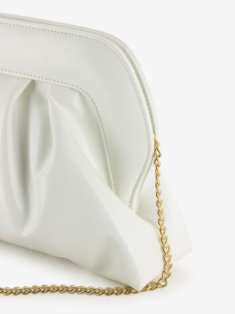 SCARLETT - Pochette soft bianco