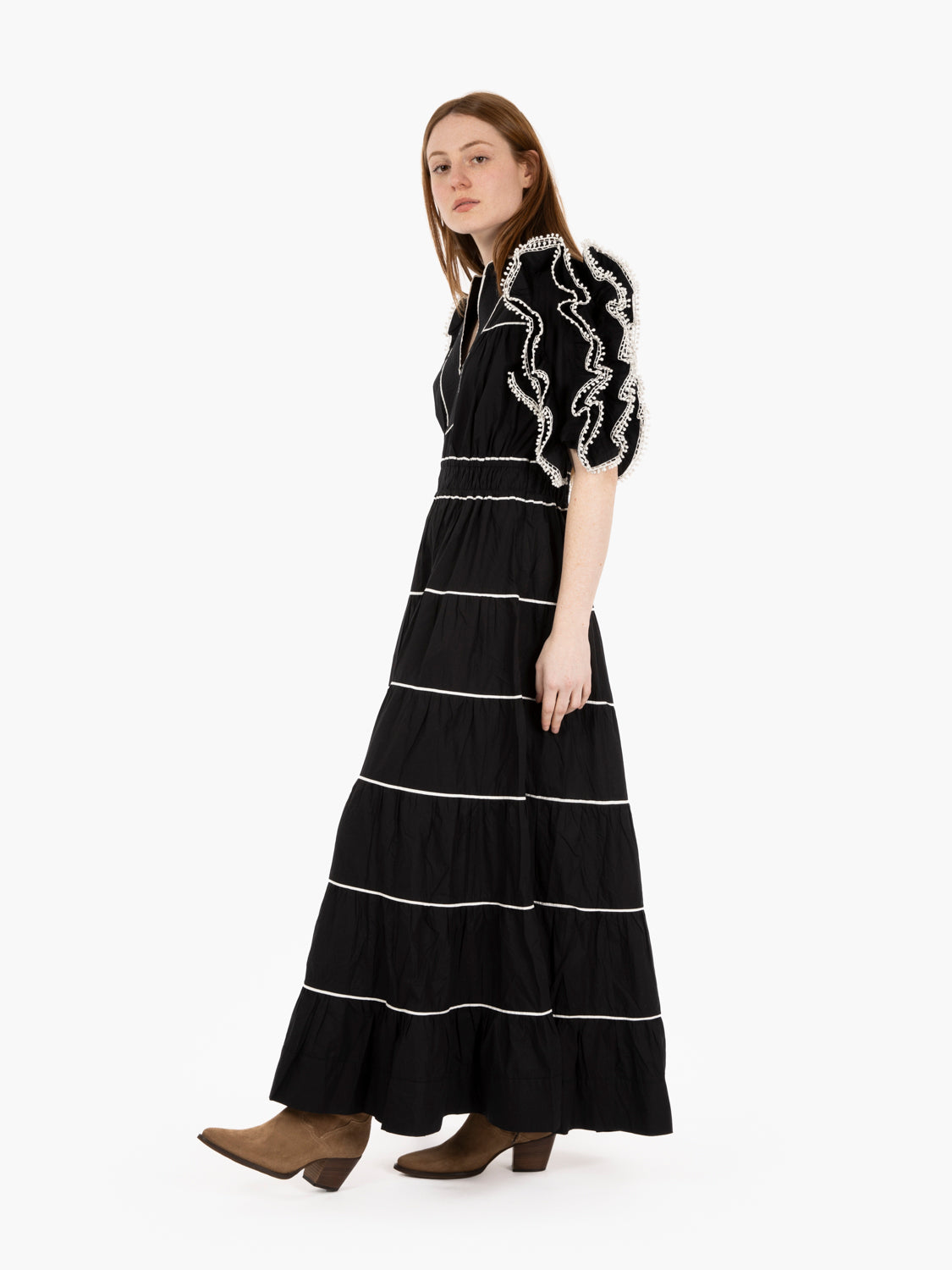 Abito lungo Rosemary nero