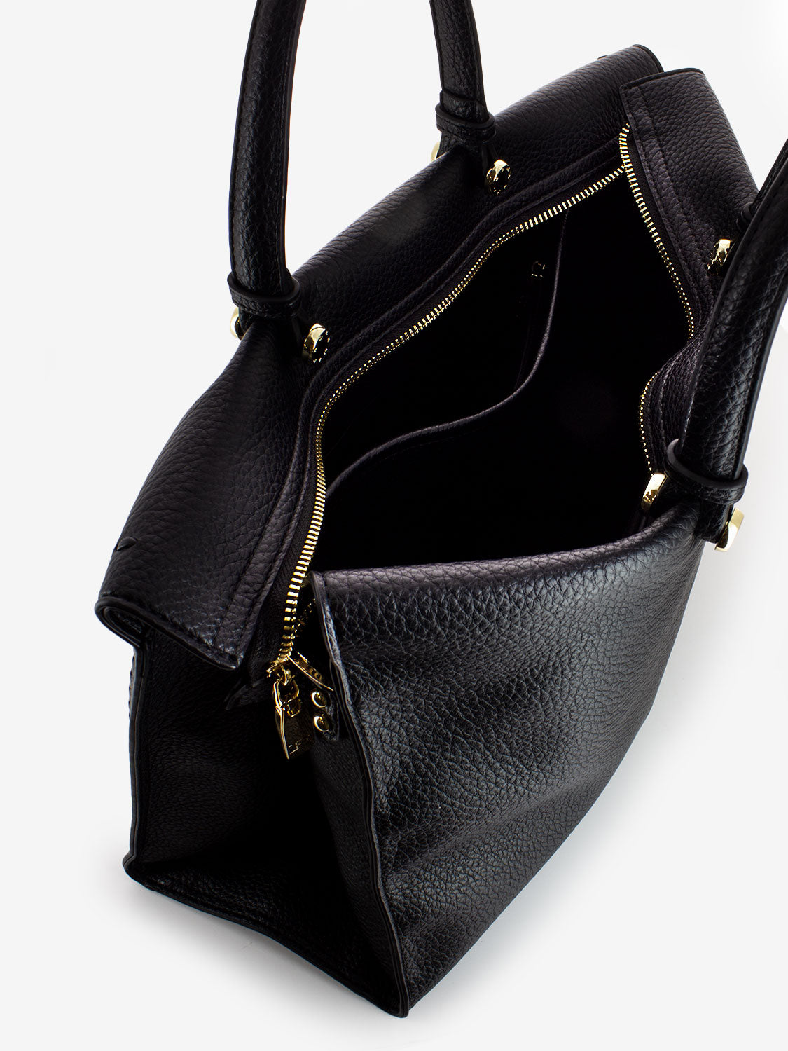 Petra black tote bag
