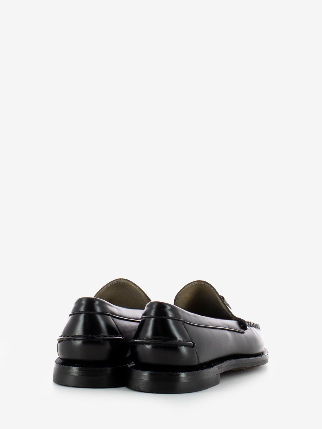 Mocassini Dan Lug con nappine black