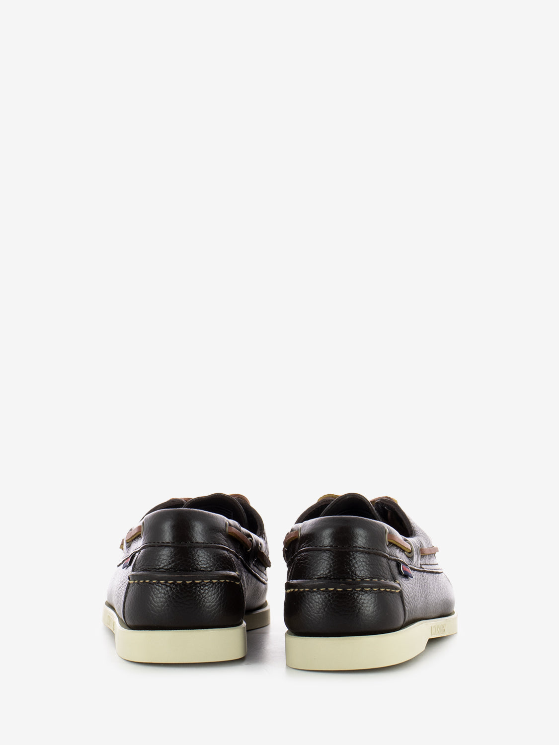Portland Hammered Dark Brown Moccasins