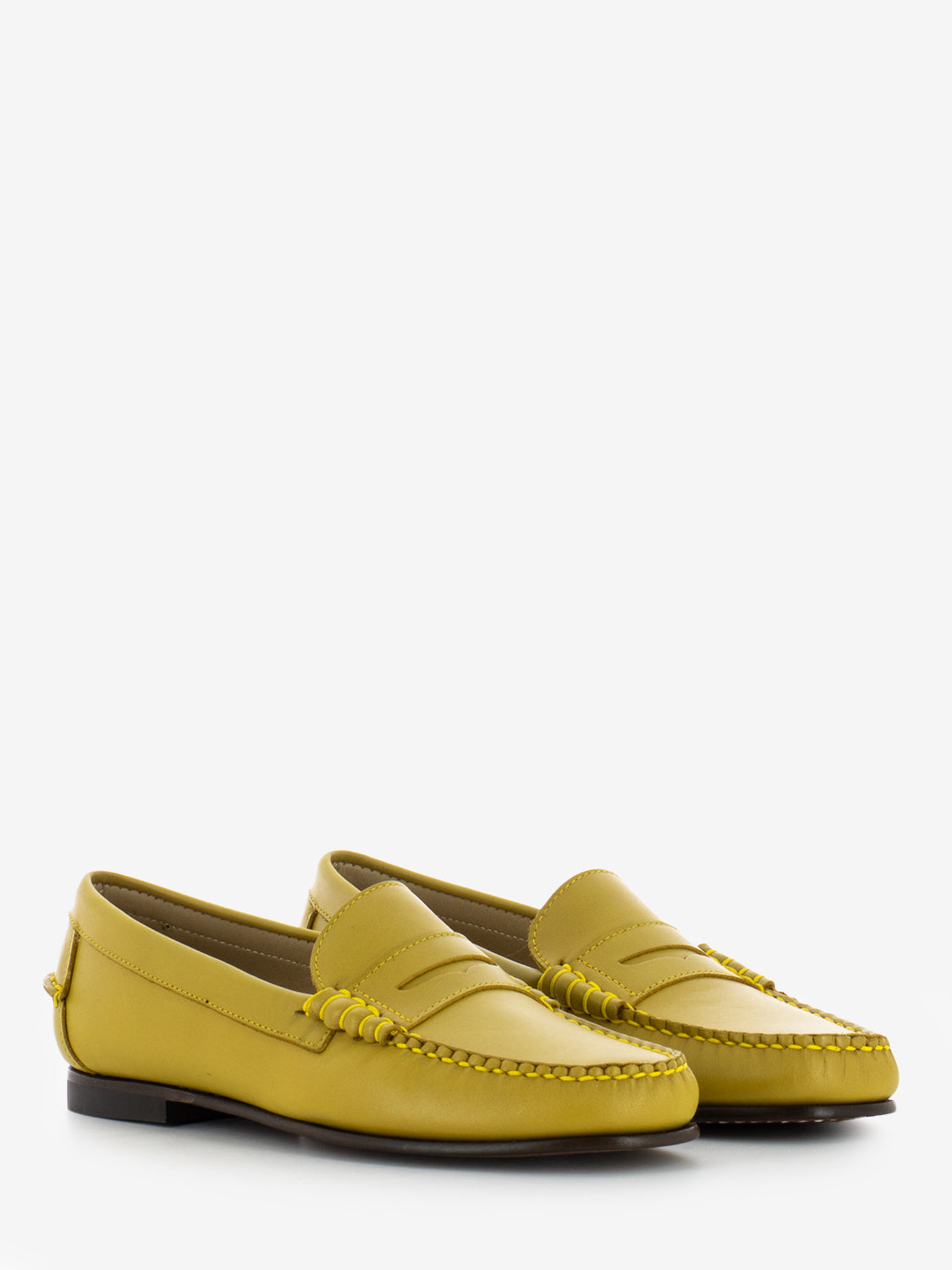 W Danielle Pop Moccasins Yellow Mimosa