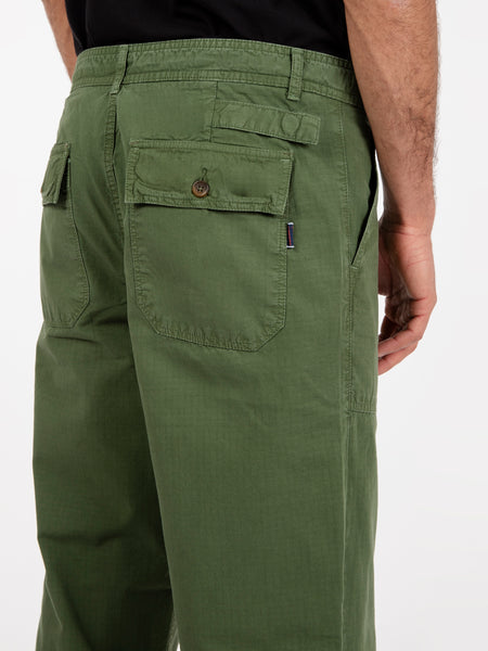Pantaloni Milton fatigue green loden