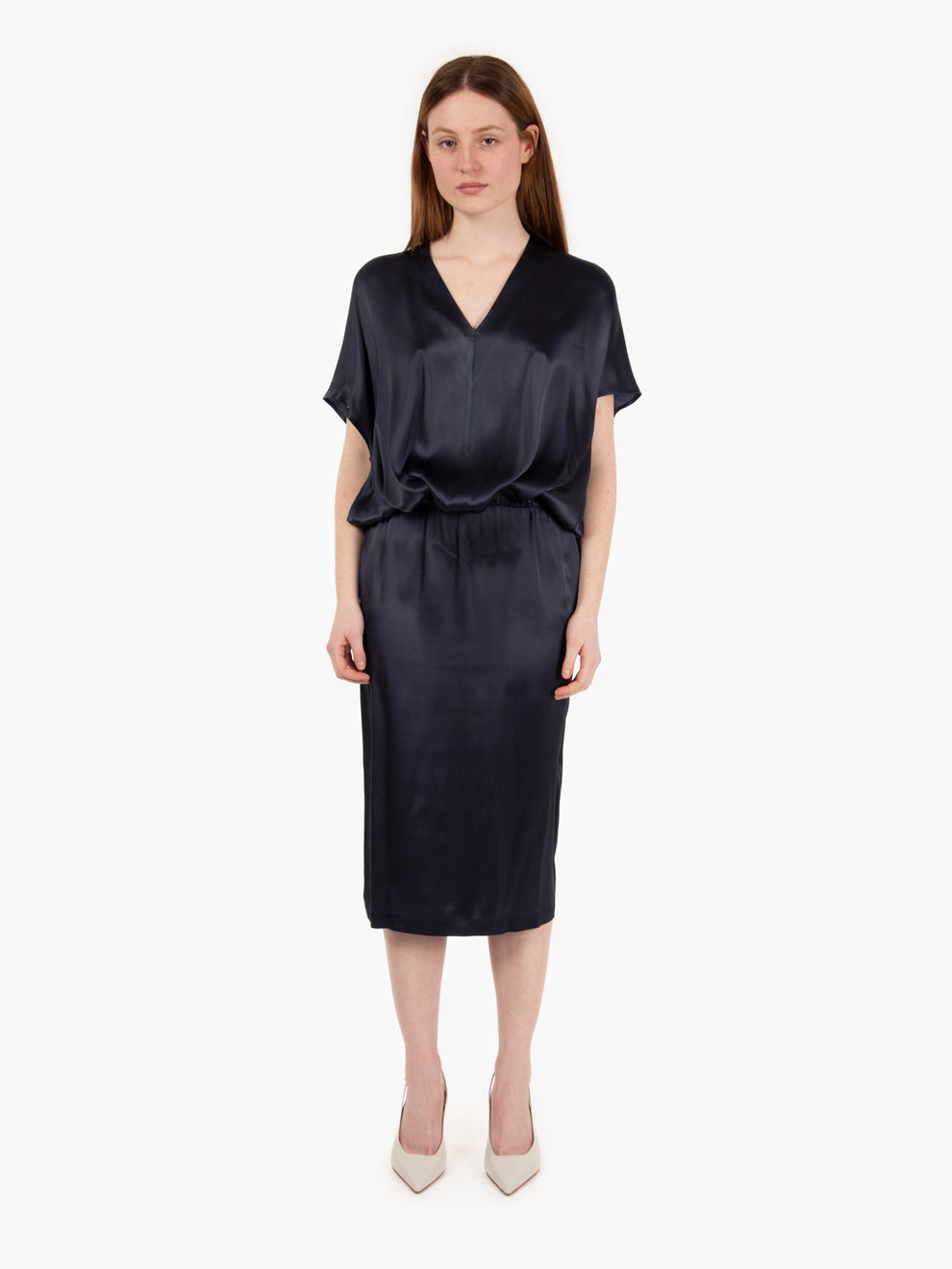Etienne Illusion Blue Dress