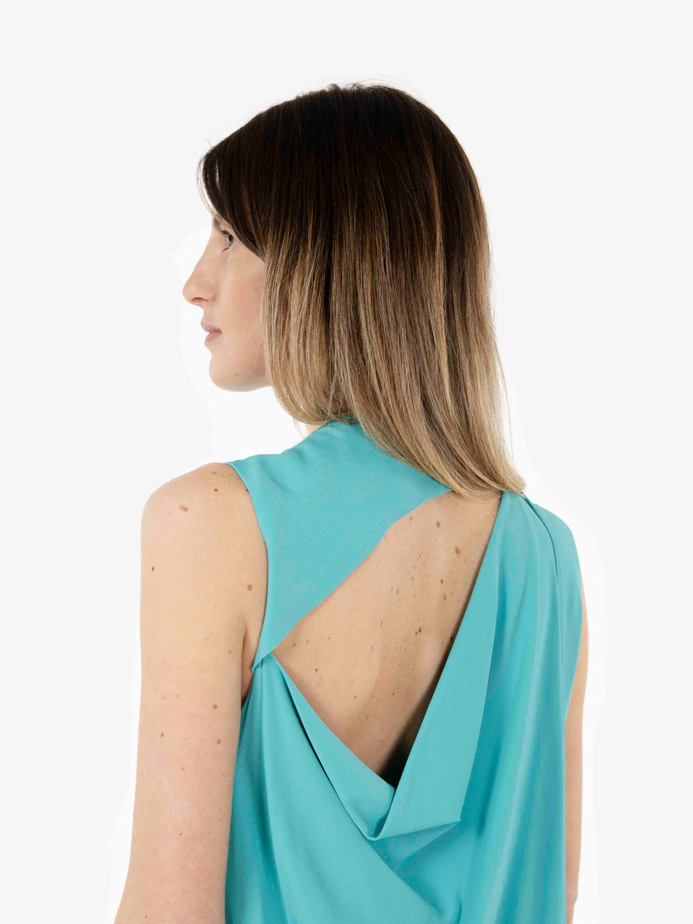 Long dress Nerea ocean