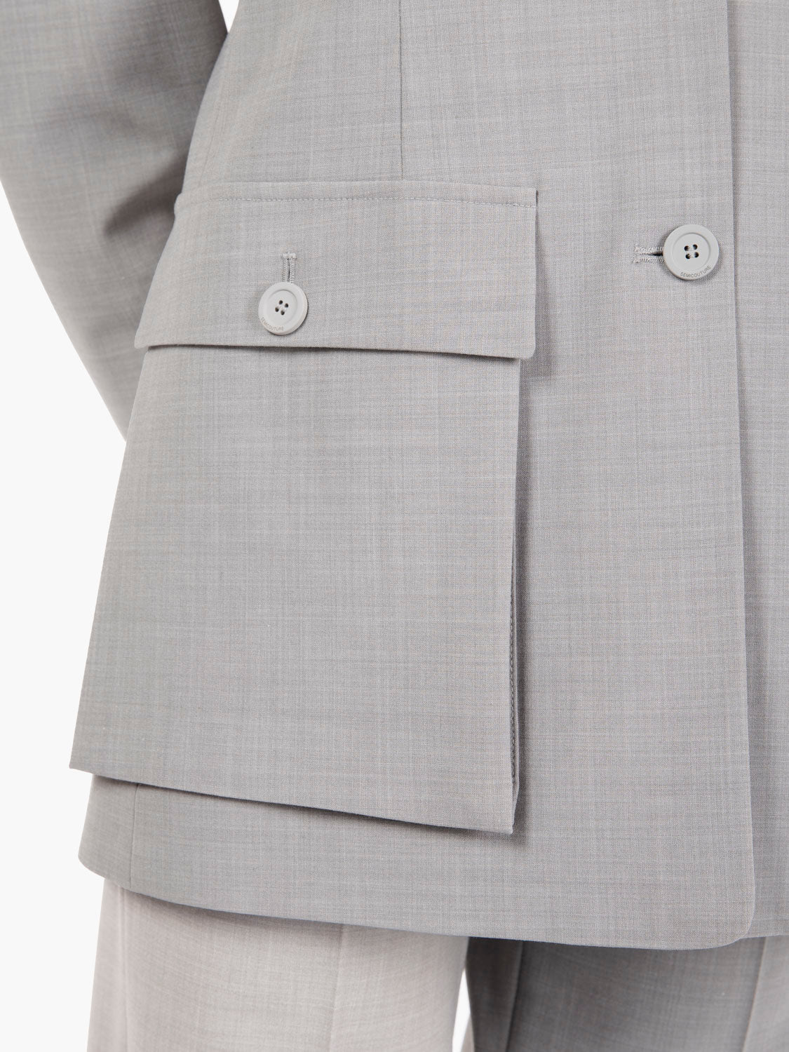 Blazer Fiona pearl grey