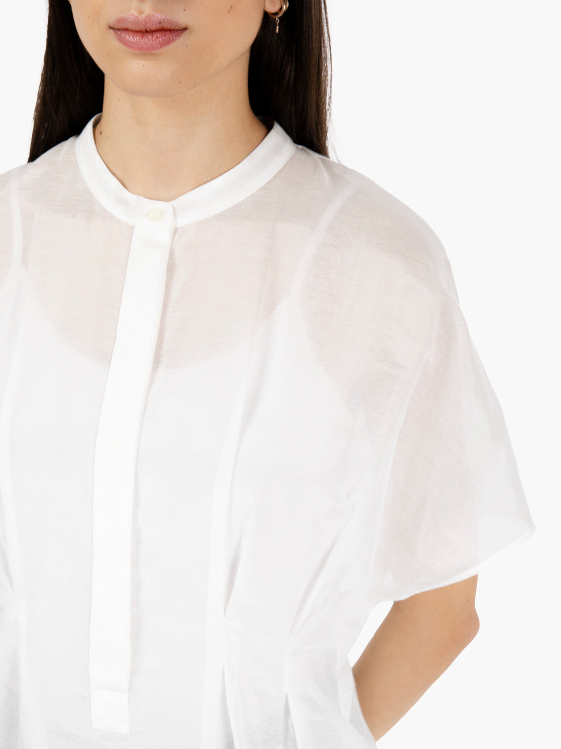 Blusa Domitilla bianco seta