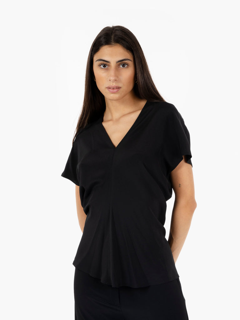 SEMICOUTURE - Blusa Estella nera