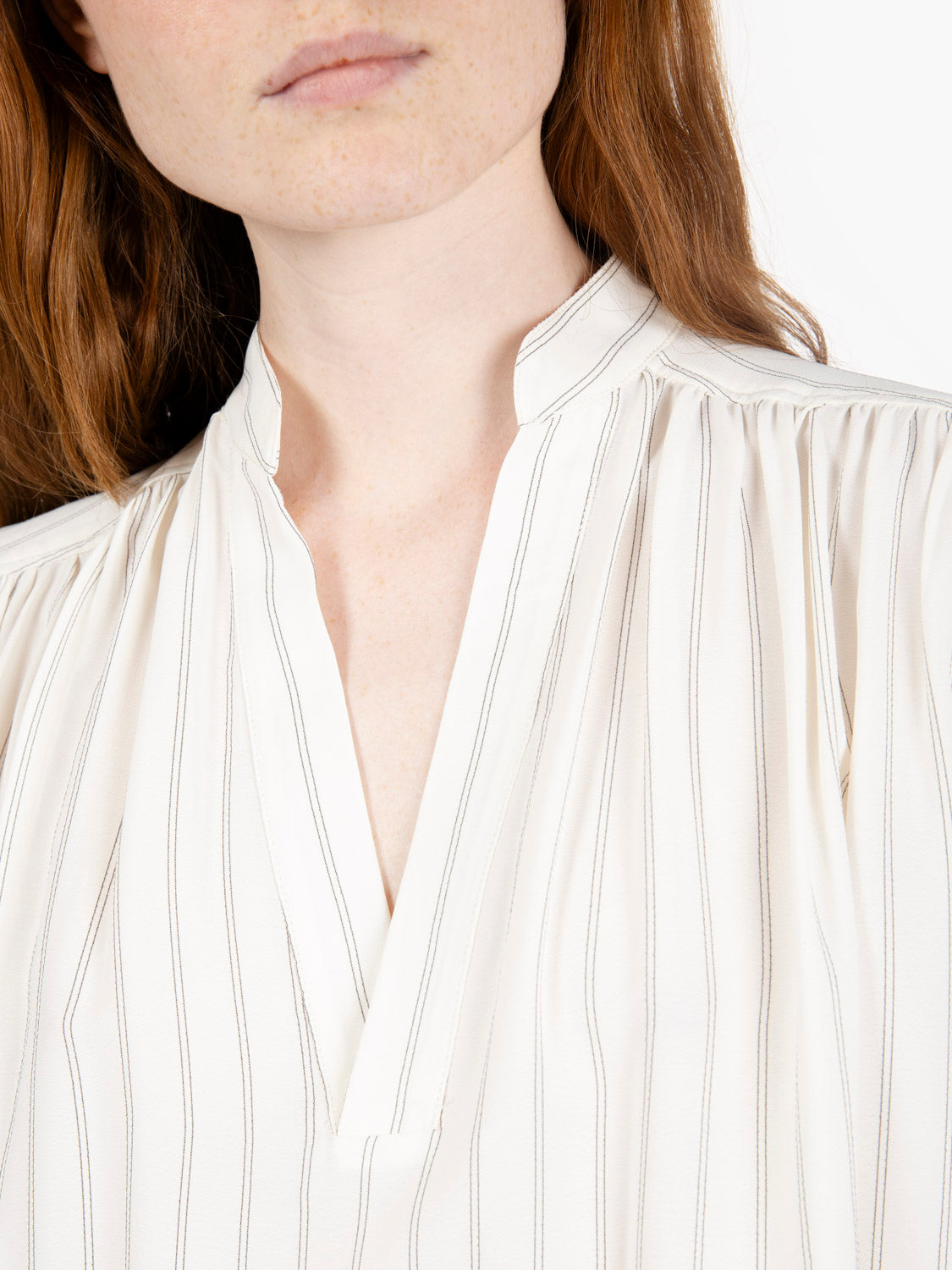 Margherita blouse white / black