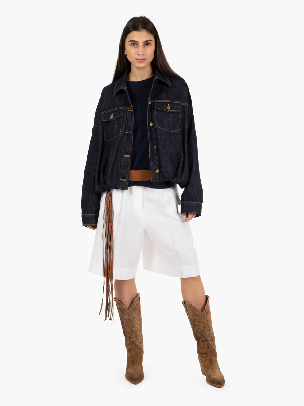 Bomber Yves dark stone wash