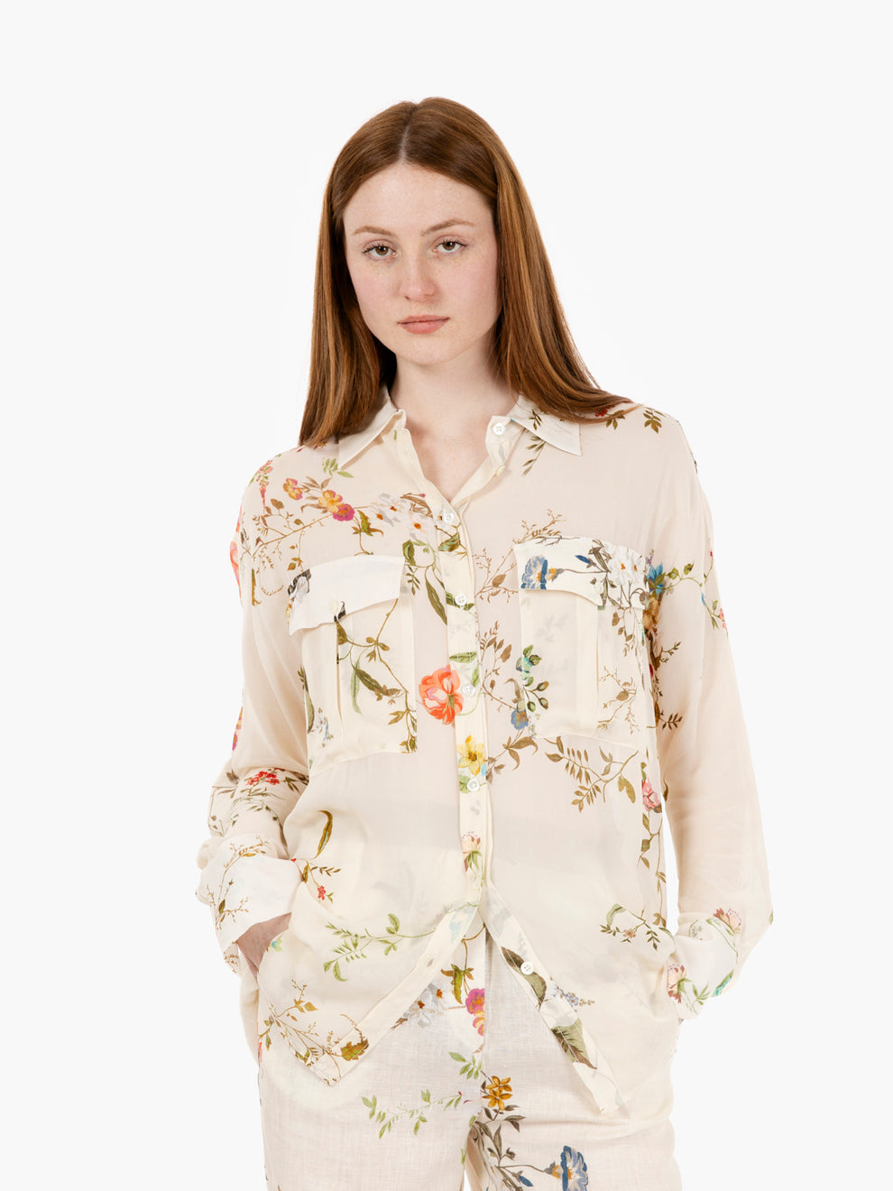 Tiffany Floral Pattern Shirt