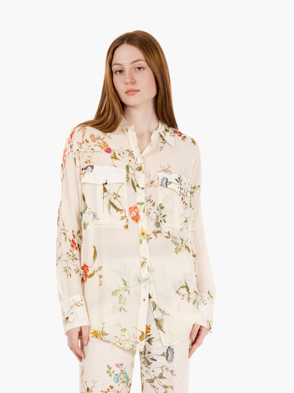Tiffany Floral Pattern Shirt