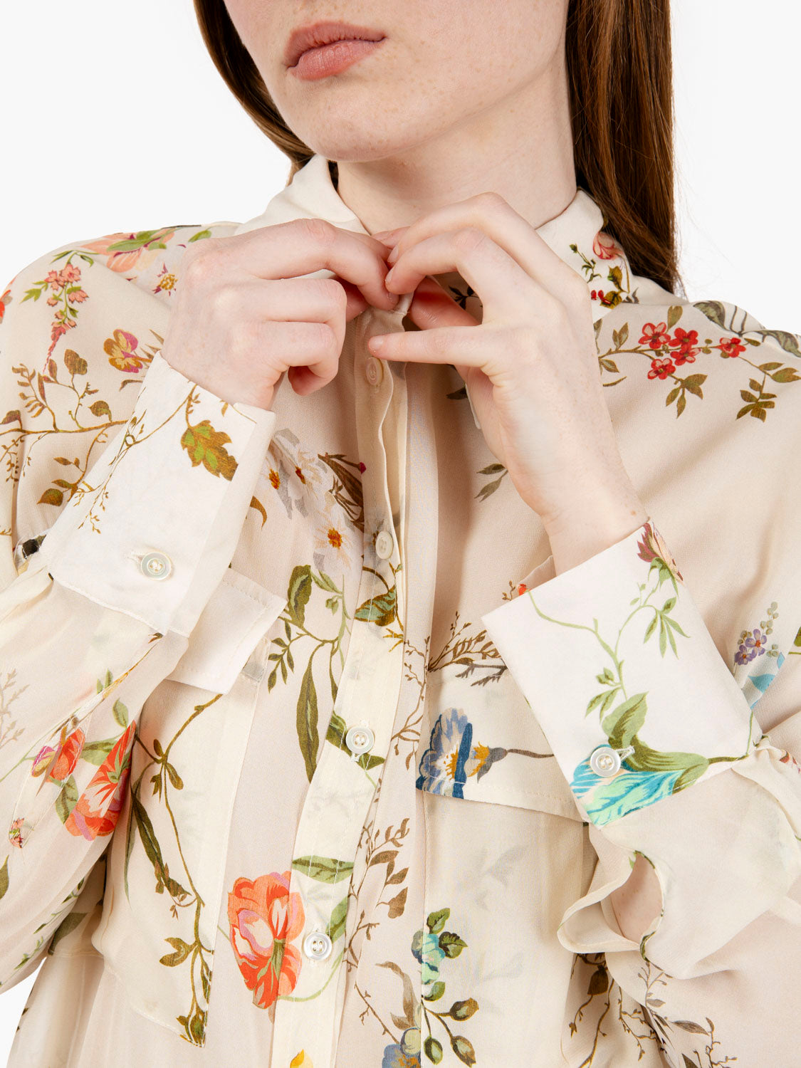 Tiffany Floral Pattern Shirt