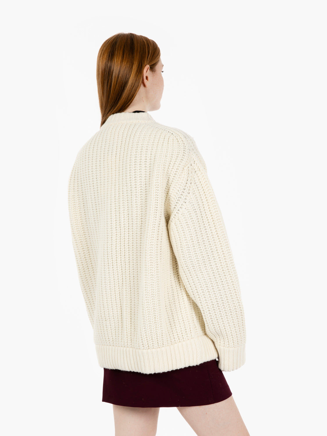 Amalia milk oversized cardigan