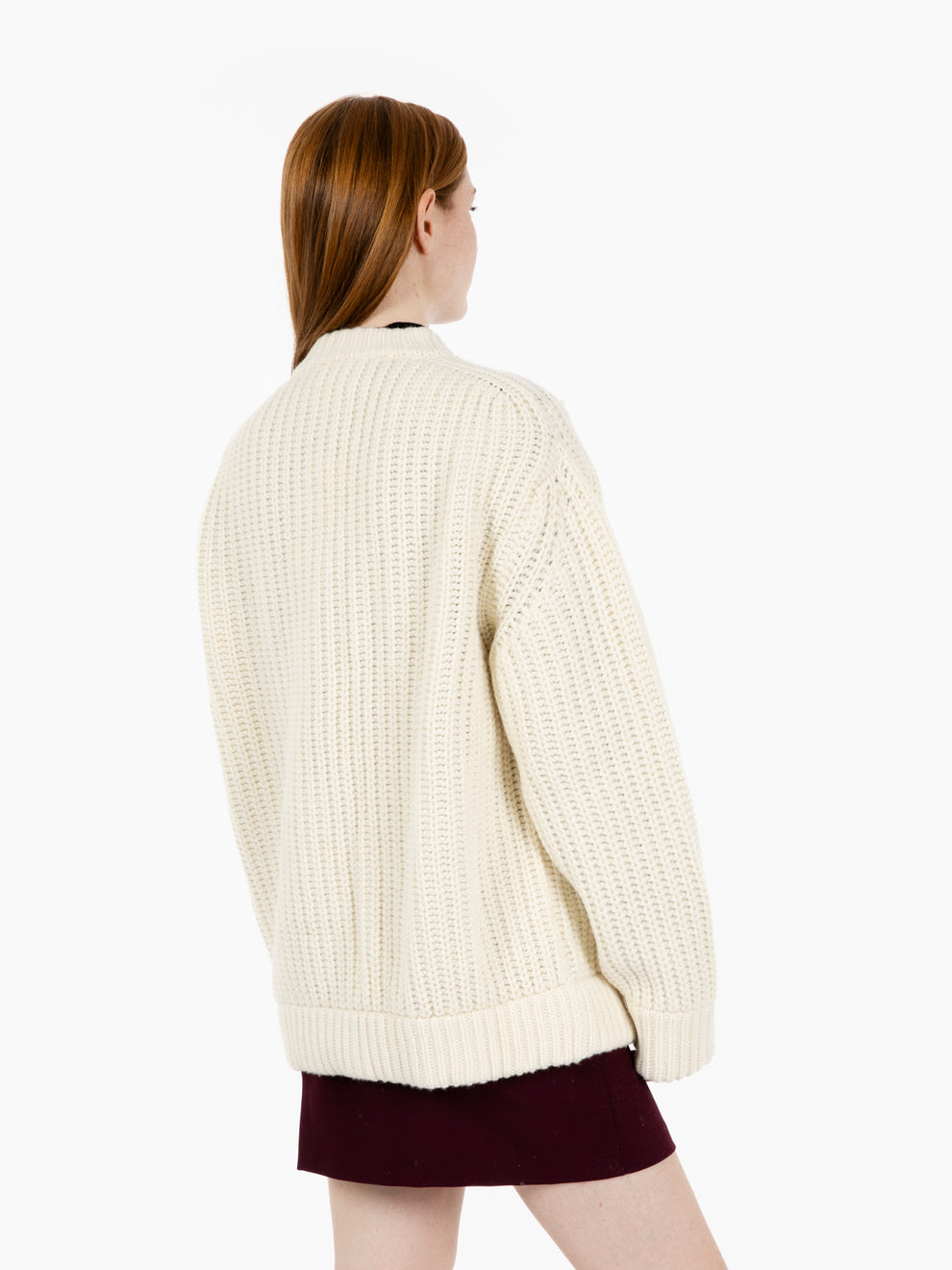Amalia milk oversized cardigan