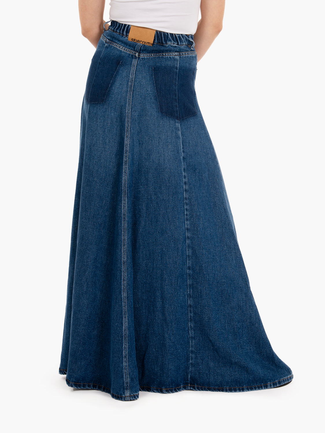 Mirella blue long skirt