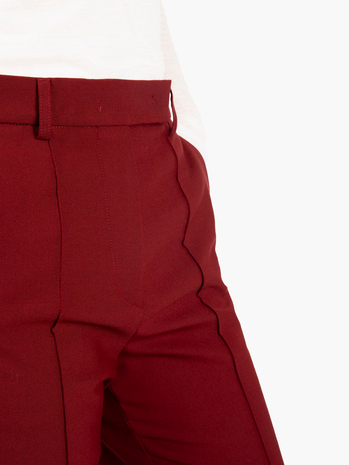 Sienna Cherry Flared Pants