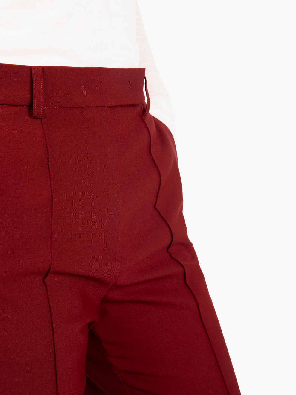 Sienna Cherry Flared Pants