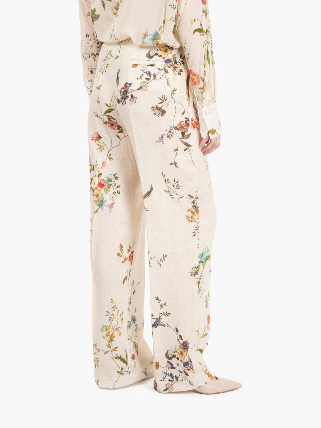 Pantaloni Margaret stampa floreale