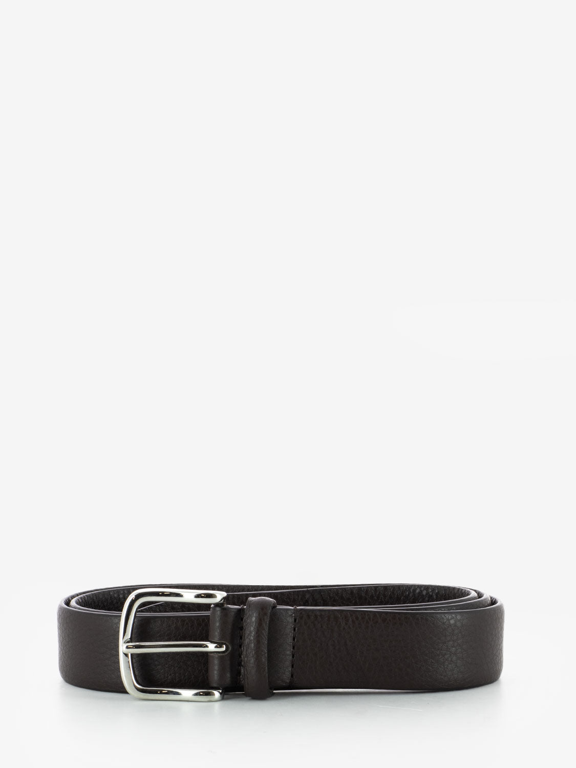 Giunone belt in dark brown leather