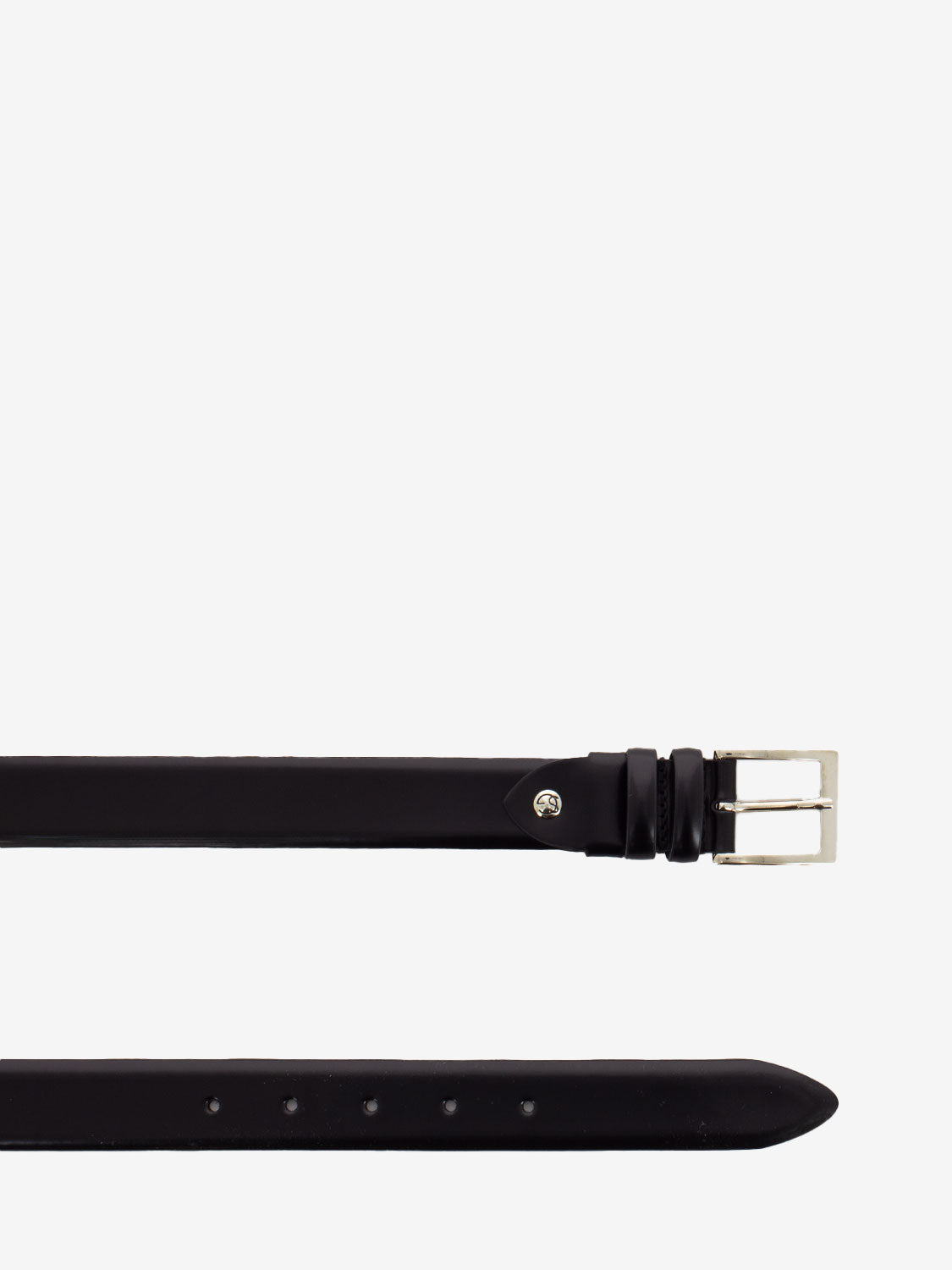 Black Apollo Leather Belt
