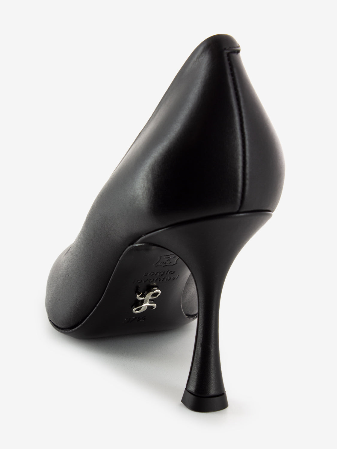Décolleté Diva in pelle nere