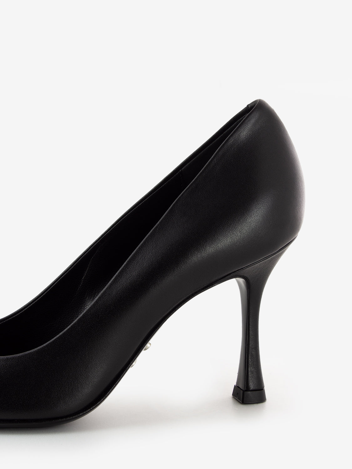 Décolleté Diva in pelle nere