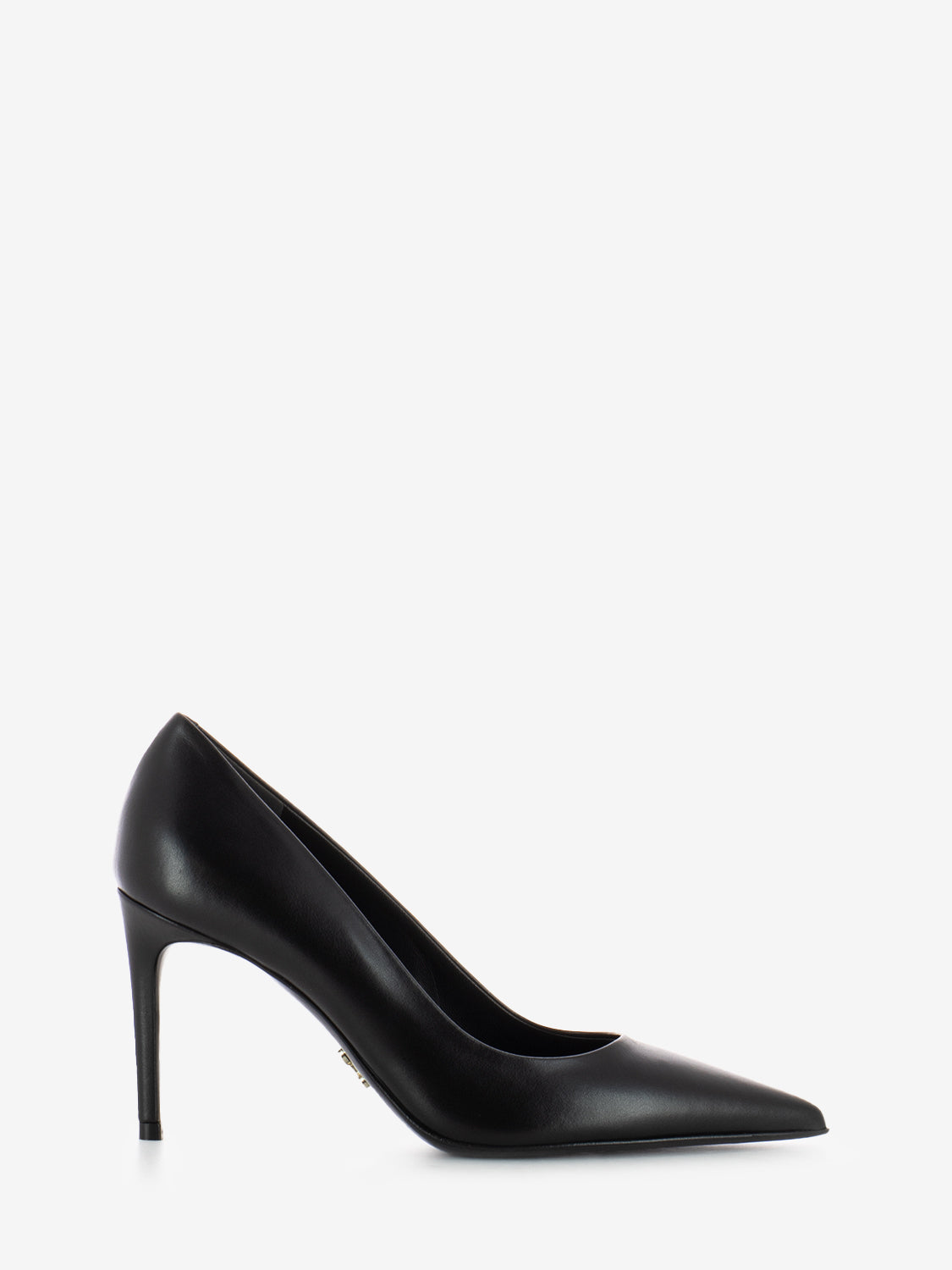 Décolleté Dusy in pelle nero
