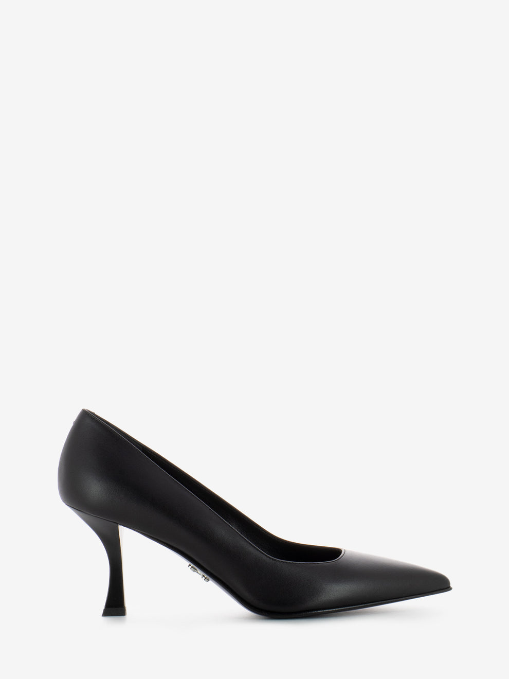 Décolleté Julia in pelle nero