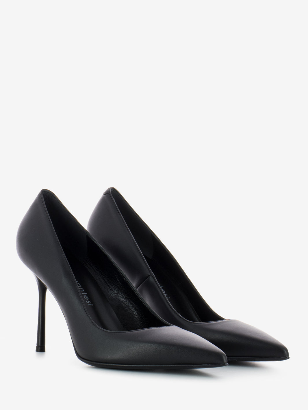 Musa black cashmere pumps