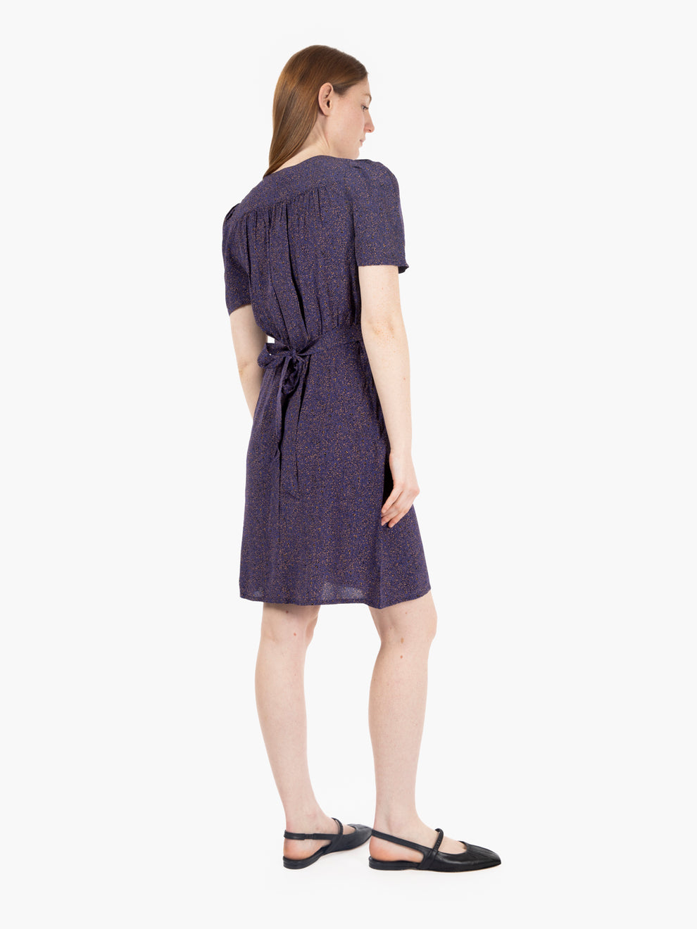 Abito Claudia eclipse viola / beige