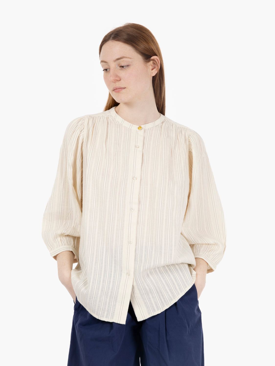 Camicia A View sandcream