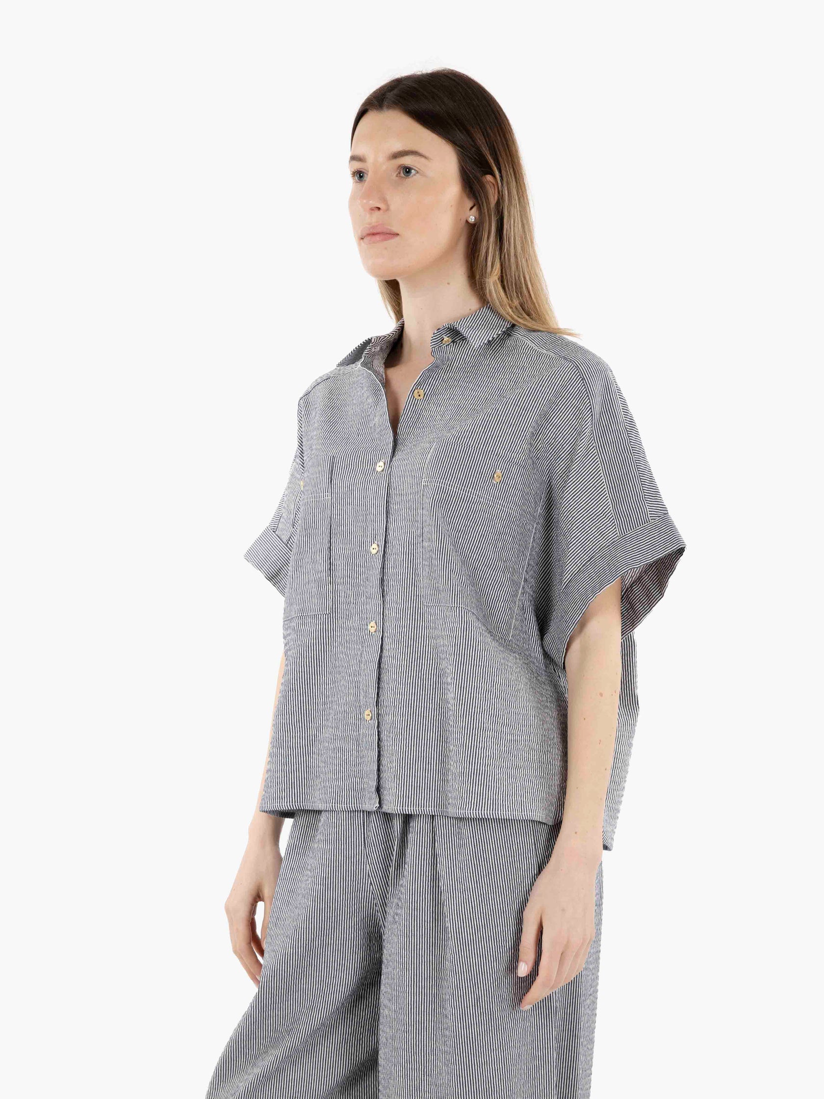 Camicia Della coutil blue