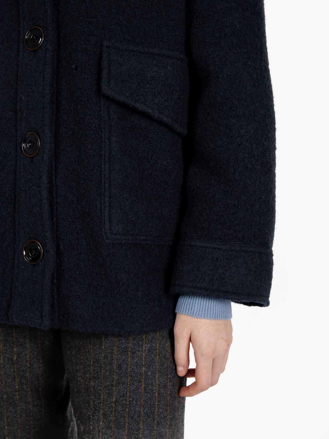 Harrison Night Shadow Short Coat