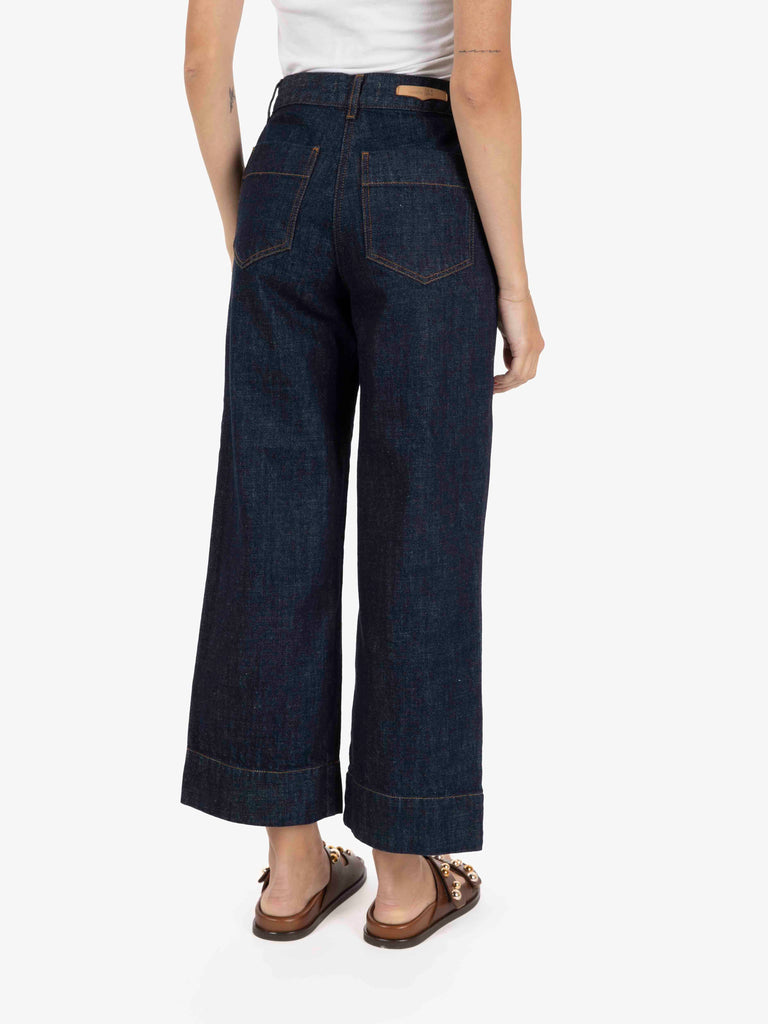 SESSUN - Jeans Seakey O blu scuro