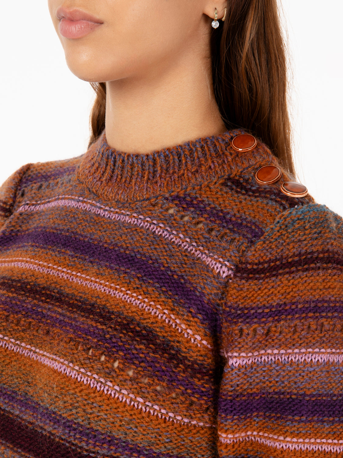 Maglione a righe tolosa sunset ballad
