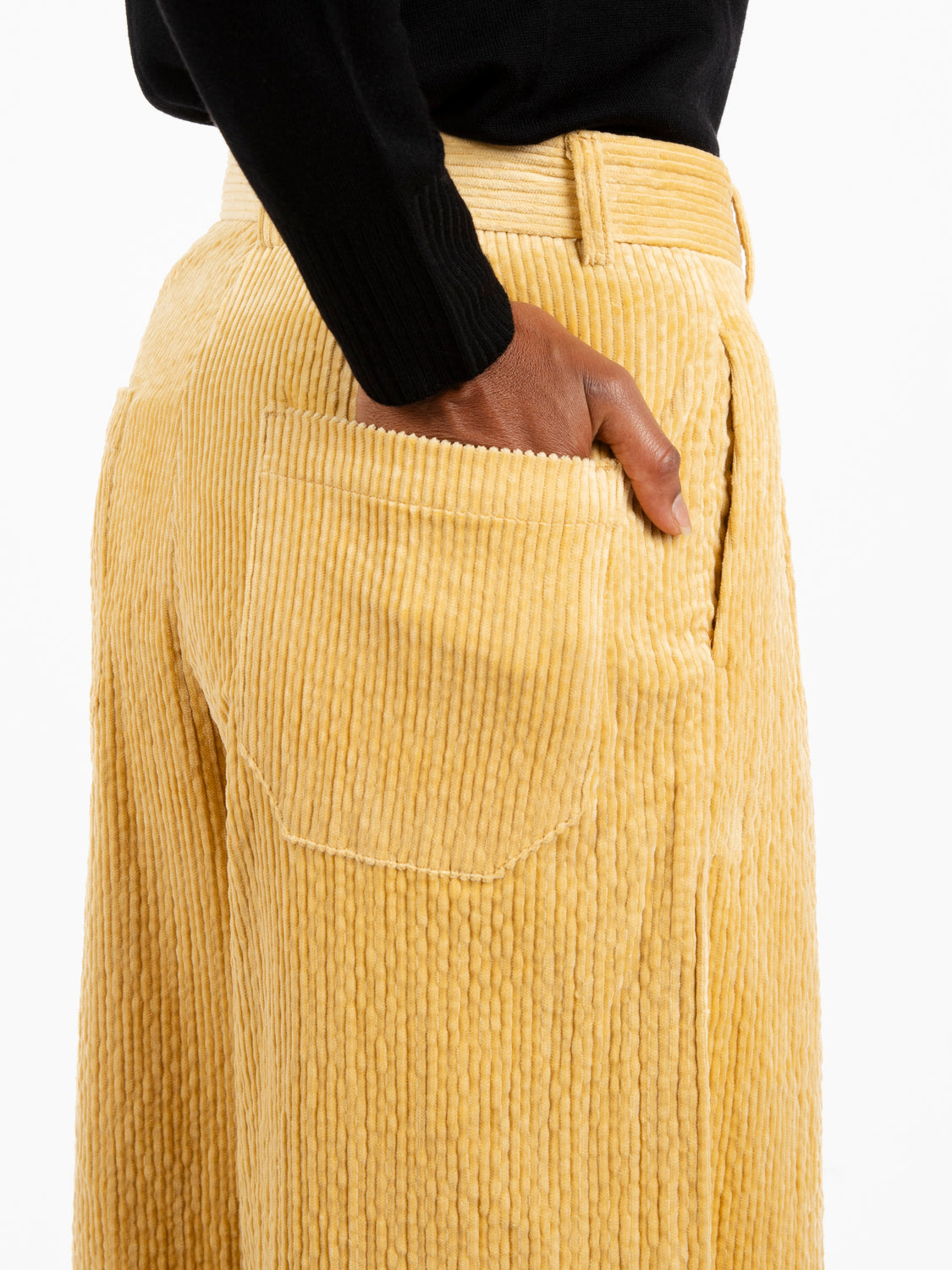 Pantalone palazzo vellutto paseo camino sol
